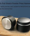 Heavy Duty 304 Stainless Steel Coffee Tamper And Espresso Distributor With Gravity Adaptive Design For Dead On Tamping And Zero Fuss Home Barista Shots Straight Out Of Your Kitchen Cabinet.