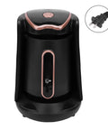 Turkish Coffee Maker Portable Auto Brewer For Home Office Travel And Camping, Consistent Hot Brews Every Time, Compact Electric Pot With US Plug 110V