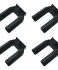 4 Pack Rubber Anti Slip Furniture Casters Foot Pads Prevent Sliding For Beds Sofas Desks And Chairs 2.68 By 2.24 Inch