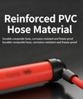 Close-up of reinforced PVC hose material for Handy Dual Use Pull Out Cylinder Manual Siphon Pump, durable and corrosion-resistant.