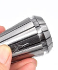 Top Tier AAA Precision Spring Collet Chuck ER32 With 0.005mm Tolerance for CNC lathe, close-up showing precision machining.