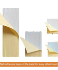 DIY Friendly All In One Breadboard Prototyping Kit backside with self-adhesive tape for easy attachment.
