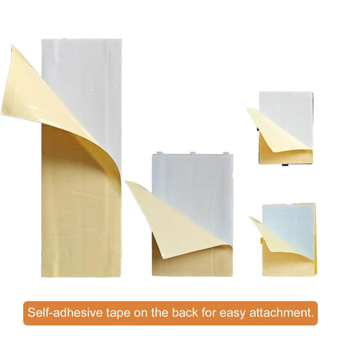 DIY Friendly All In One Breadboard Prototyping Kit backside with self-adhesive tape for easy attachment.