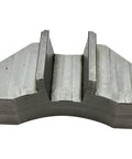Knockout Grip Cat40 Er32 Collet Chuck Built Rock Solid With Flex Free Aerospace Aluminum Housing, flat front view.