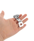 Foil Replacement Socket Bracket Upgrade For Fencing Training Gear Metal Construction With Secure Locking Mechanism in hand view