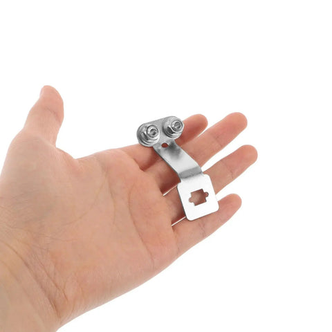 Foil Replacement Socket Bracket Upgrade For Fencing Training Gear Metal Construction With Secure Locking Mechanism in hand view