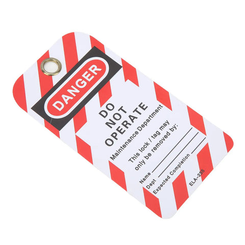 Lockout Tagout Kit With Safety Hasp Padlocks And Loto Set Six Hole Jaw Design tag for industrial equipment maintenance