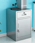 Heavy Duty Rolling Tool Cabinet With Secure Locking Casters And Thick Steel Frame For Garage Storage Organizer in modern setting.