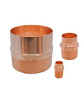 Copper Garden Hose Connector Set One Quarter Inch To One Inch BSP Butt Weld Cup Fittings for Water Pipes