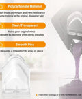 Pour Spout Cover Replacement For Ninja Blender Lid 72oz Pitcher Square Top Clear Polycarbonate Flap Cover in use