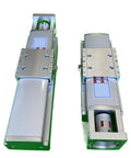 Wide Fully Enclosed Linear Guide Rail Slide Table For CNC Motion Control With SFU1605 Ball Screw, two views