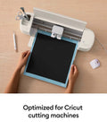 Front view of Cricut cutting mat variety pack (4 mats, 12x12) for Explore and Maker machines.