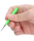 Close-up of hand holding oiler pen from Dope Pro Grade Watch Repair Kit With Stainless Steel Tools Lubricant Oiler Pens Static Tweezers