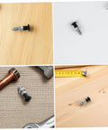 Heavy Duty Tough As Nails Stainless Steel Indexing Plunger With Spring Loaded Knob on wooden backgrounds for garage projects.