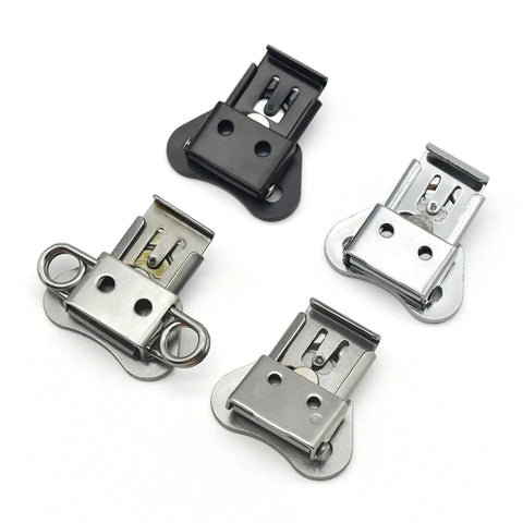 Four rotary draw latch parallel style for heavy duty enclosures and panels, fits K3-1660-52, 1 piece, shown from above.