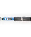 Ratcheting Torque Wrench With A 2 To 14 Nm Range And 18 To 124 Inch Pounds Readout Three Eighth Inch Drive shown horizontally