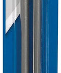 Kreg D6X2 6-Inch #2 Square Driver Combo, 2-Pack; two gray metal drivers in blue packaging