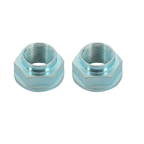 Two Front Steering Knuckle And Wheel Hub Bearing Replacement Kit For Honda Civic 2006 Through 2011 With 698450 And 698451 Parts showing hex nuts.