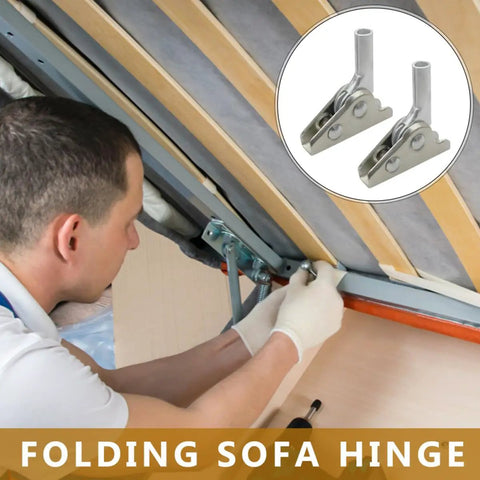 Installation of 2 Pack Adjustable Folding Furniture Hinges For Outdoor Chairs And Sofas, Go-To 5-Position Ratchet Joint