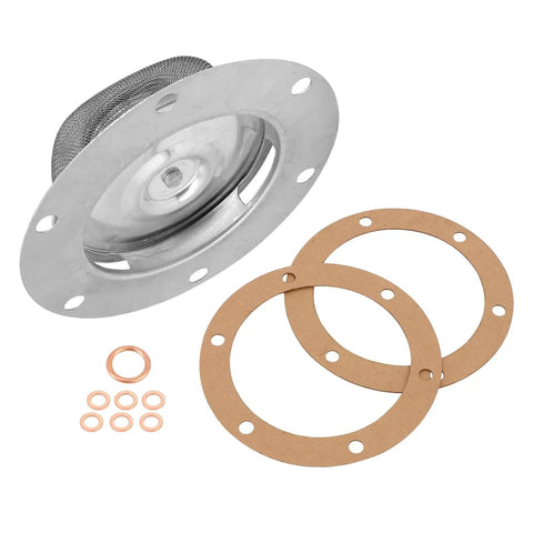 Oil Screen Kit 00 9924 0 For 1500 1600cc VW Type 1 Beetle Bug And Baja with screen, gaskets, and washers for air-cooled engines