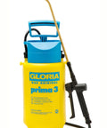 Three Liter Pressure Sprayer With Adjustable Brass Nozzle And Shoulder Straps, Durable Plastic Tank, Powerful Pump For Easy Garden Use