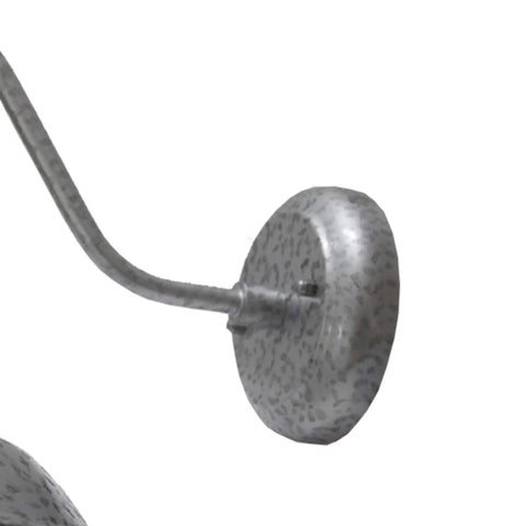 Mounting detail of Outdoor Wall Light With Galvanized Metal Build And Mounting Kit Included For Quick No Fuss Install