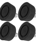 Set of four Heavy Duty Rubber Furniture Pads With Screws, Adjustable M10 Feet, Anti Slip Floor Protectors for Cabinets and Chairs