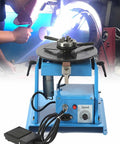 Slick Portable Welding Positioner Turntable with stepless speed control and precision clamping, ideal for mobile sheetmetal jobs.