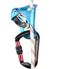 Upgraded Chest Ascender For Climbing With Stainless Teeth CE Certified 100 Kilograms Rappelling Gear shown on rope