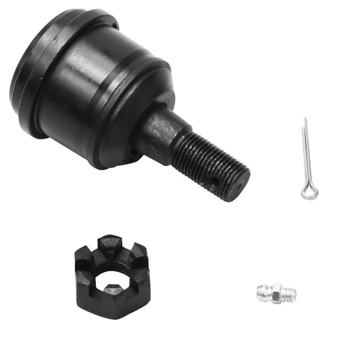 Front 4Piece Ball Joints Kit For Dodge Ram 2500 3500 2003-2013 4WD Megacab 8-Lug, Heavy Duty Replacement, Beefed-Up, Smooth Steering, Long-Lasting Durability And Easy Install. Black steel ball joint kit with grease fitting and cotter pin