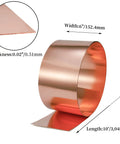 Copper Flashing Sheet Roll 24 Gauge 6 Inch By 10 Foot For Roofing And DIY Projects Ideal For Counter Flashing Copper Detailing