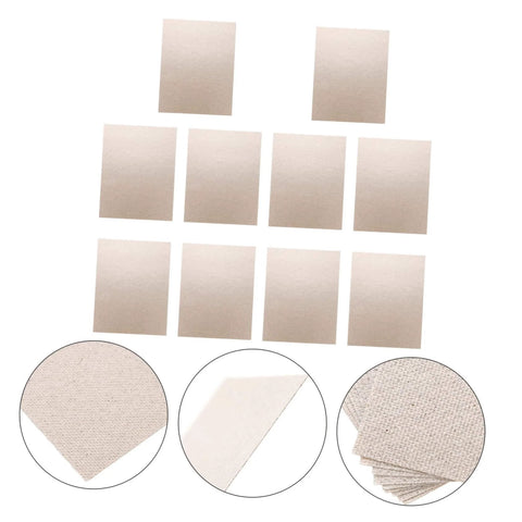 10 Piece Microwave Mica Foil Sheets Heat Insulation For Microwave Parts Durable Heat Resistant Kitchen Shield