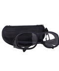 Real Deal Co2 Laser Safety Glasses For 9000 To 11000Nm Waves offering OD 5 Plus Eye Protection, lightweight black frames, and case.