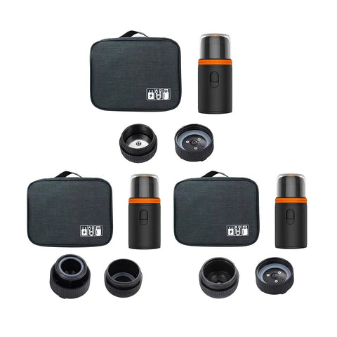 Grab And Go Mini Portable Espresso Maker For Travel And Hiking Easy To Operate And Clean One Pot Two Cups Manual Coffee Brewer Gift