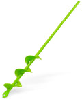 Compact 1.6 Inch Garden Auger Drill Bit For Precise Planting And Post Holes 16.5 Inch Length Fits Three Eighths Inch Hex Drive Drills
