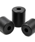 One Quarter Inch ID By Seven Eighths Inch OD By Seven Eighths Inch Long EPDM Rubber Spacer Bushings For Vibration Isolation Four Pack