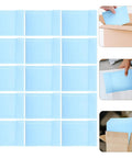 Milk Blue Bubble Mailers 11x15 Plus 4 Inch Self Seal Padded Envelopes for biz shipping and online orders shown in use