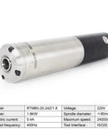 Beefed Up 1.8KW ATC Water Cooled Spindle Kit For CNC Router Milling And Engraving ISO20 Tool Change 24000 RPM 400Hz 80mm