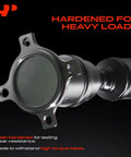 Heavy Duty Rear Driveshaft For Ford Edge Lincoln MKX 2007 To 2014 AWD All Wheel Drive showing heat-hardened end for durability.