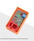 6 Pin AC CDI Box Replacement For Gy6 50cc To 250cc Engines, Fits ATV, Pit Dirt Bike, Go Kart And Motorcycle with orange casing