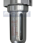 Desiccant Air Dryer For Compressed Air With Desiccant Beads Three Eighths Inch NPT Ideal For Pneumatic Tools Spray Booths And Plasma Cutters