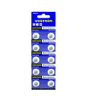 Grab These Top Shelf 394 Sr936Sw Silver Oxide Watch Batteries Serving As Knockout Replacement Button Cells With Rock Solid 1.55V Power In A Sweet 10 Pack displayed in a card.