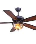 Top Shelf Antique Ceiling Fan 42 Inch With Bright LED Light And Simple Remote Control bringing smooth reverse breeze for chill indoor or covered porch hangouts quietly daily.