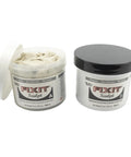Fixit Sculpt 2 Part Epoxy Modeling And Repair Compound For Sculpting And Repairs Workhorse Bonding Air Hardening Waterproof Adhesive Self Dry Clay Easy To Use 1 Lb Canvas Sand, showing open and closed containers