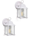Outdoor Wall Porch Light 2 Pack Dope Traditional Style Sconce For Porch Patios Decks And Garages Wet Location Rated E26 Medium Base Socket
