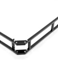 Universal Golf Cart Rear Seat Grab Bar And Safety Rail Handle For EZGO Club Car Yamaha TXT DS, Heavy Duty Accessory, Black Metal