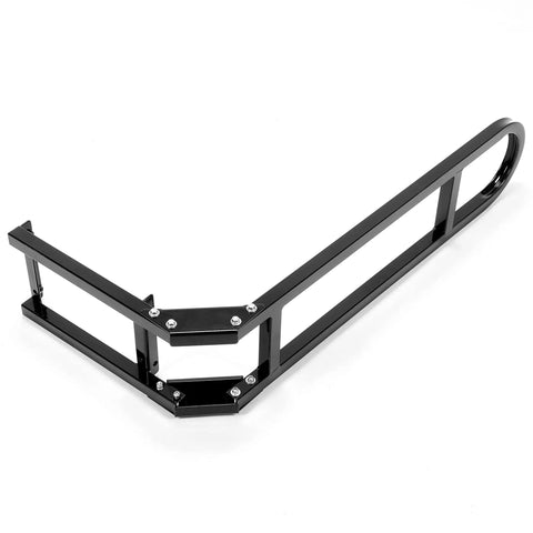 Universal Golf Cart Rear Seat Grab Bar And Safety Rail Handle For EZGO Club Car Yamaha TXT DS, Heavy Duty Accessory, Black Metal