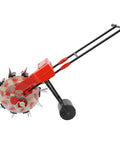 Hand Seed Spreader And Seeder Tool For Garden Use, Precision Manual Ten Beak Seeding Machine, radial design with wheels