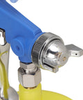 Close-up of Heavy Duty Stainless Steel Paint Sprayer With 1.5 Mm Siphon Nozzle, showcasing nozzle and connector for auto detailing.