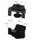 10 Pack Front Bumper Clip Kit For Camry And Corolla, OEM 53879-58010 Replacement Pins And Clips, black plastic fastener, 35mm